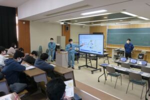 【電気情報工学科】PLC特別講義を行いました。