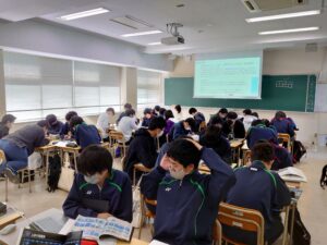 化学授業での模擬実験