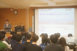【電気情報工学科】「学生のための講演会」を実施しました。