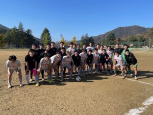 【クラブ活動】サッカー部が海上保安学校サッカー部と交流試合を行いました。（2025）