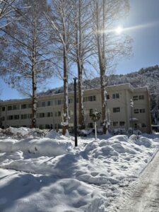 今年一番の寒波 その２－学寮（2026.1）