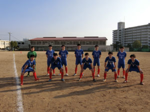 全国高専サッカー大会近畿地区予選に出場しました。[11月8日(日)]