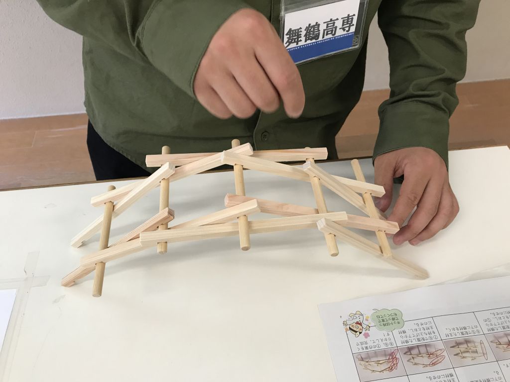 レオナルド・ダ・ヴィンチの橋をつくろう！ ～模型で学ぶ橋の仕組みと形～
