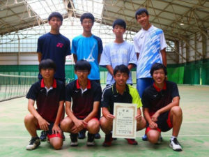 ソフトテニス部が第59回近畿地区高専体育大会に出場しました。