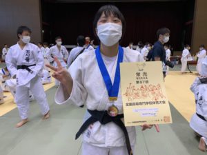 柔道部が第57回全国高等専門学校体育大会に出場しました。