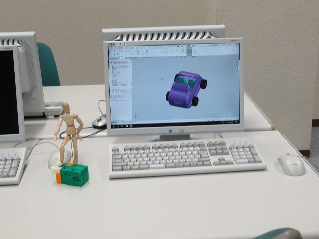3D-CADを使ってみよう！パソコンで3Dモデル組立て【学校公開日】