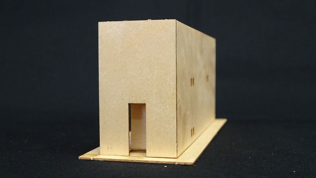 住宅建築模型制作～建築家 安藤忠雄 「住吉の長屋」模型をつくる～