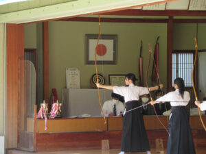 弓道部が近畿高等学校弓道選抜大会京都府個人予選会に参加しました。