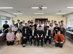 タイ王国キングモンクット工科大学からSummer Training 2025研修生3名が来校しました。