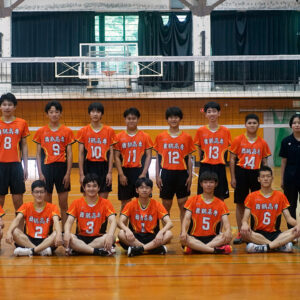 男子バレーボール部が近畿高等学校バレーボール優勝大会に出場します。