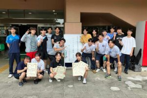 バドミントン部が第62回近畿地区高専体育大会に出場し女子個人の部で優勝しました。