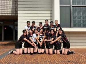 女子バレーボール部が令和7年度若丹バレーボール6人制男女選手権大会に出場しました。