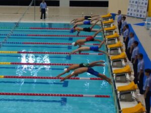 水泳部が第60回全国高等専門学校体育大会に出場しました。