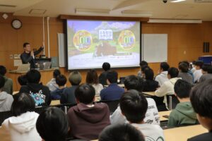 2年生を対象にスタートアップ人材育成講演会を開催しました。