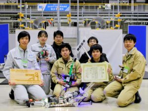 『第10回廃炉創造ロボコン』でチーム名「まいづる」がアイデア賞（高専機構理事長賞）を受賞しました。
