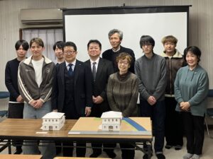 受託研究「旧京都電灯改修」に関する発表会を行いました。