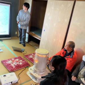 受託研究「舞鶴市居住者促進住宅の設計」について地域住民へ説明会を行いました。