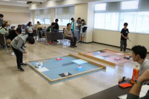 【電子制御工学科】小中学生ロボコン大会を行いました。