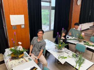 タイ留学生の本校における活動（2）―華道、茶道体験―